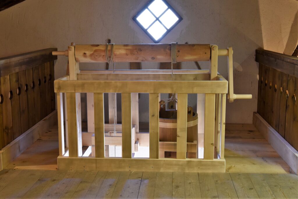 Haspel. Winde; Nachbau